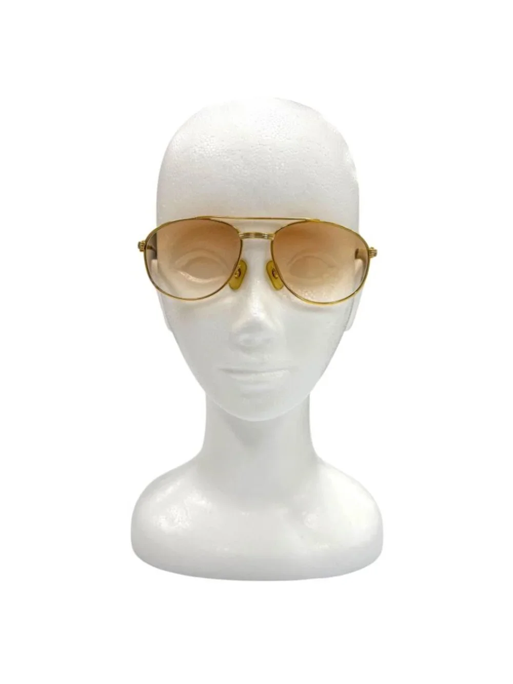Cartier Vintage Trinity Two Bridge Teardrop Gradient Eyewear Sunglasses 54 16